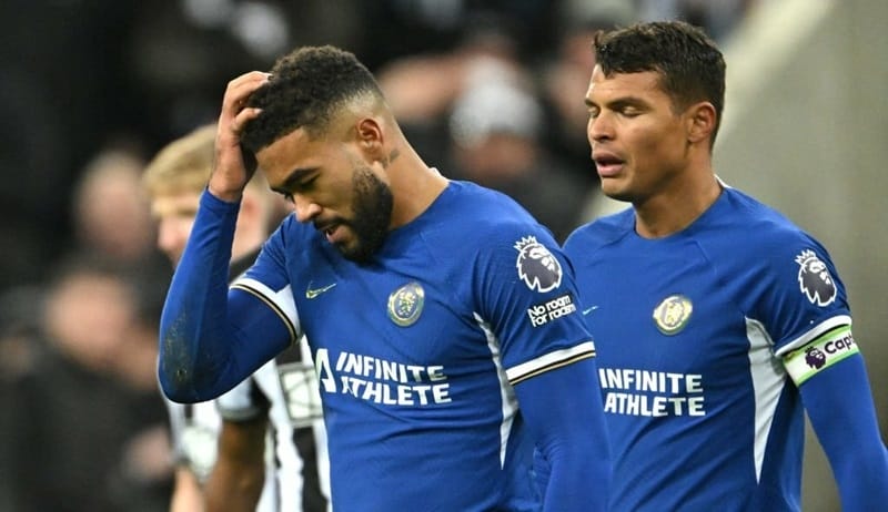 Đội trưởng Chelsea bị huyền thoại Newcastle chỉ trích sau thất bại