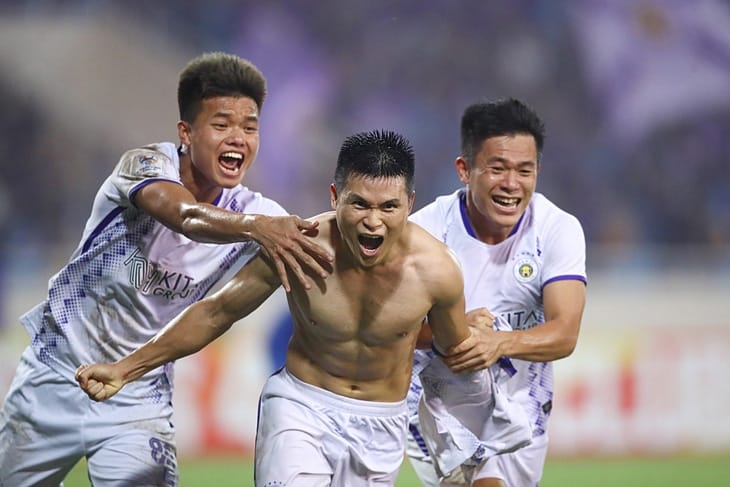 Chiến thắng trước Vũ Hán Tam Trấn tiếp thêm sự tự tin cho CLB Hà Nội.