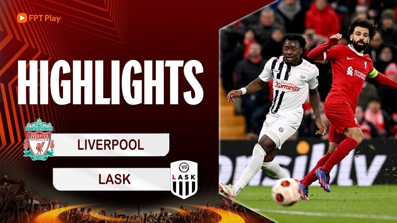 Highlights Liverpool vs LASK, vòng bảng Europa League 2023/24