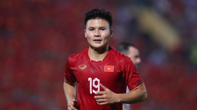 Quang Hải là một trong số những cầu thủ từng đá Asian Cup 2019