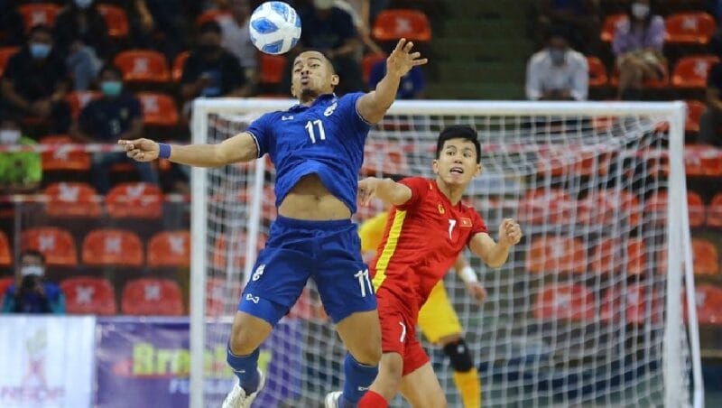 Tuyển futsal Việt Nam thường xuyên thất bại trước người Thái trong nhiều năm qua