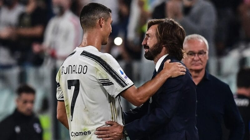 Pirlo 'mở rộng tầm mắt' khi huấn luyện Ronaldo