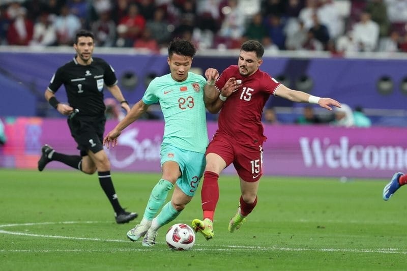 Trung Quốc rời giải với 0 bàn thắng. (Ảnh: AFC)