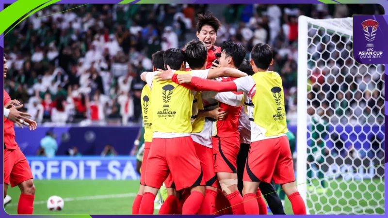 ĐT Hàn Quốc vượt qua Ả Rập Xê Út sau loạt luân lưu (Ảnh: AFC).
