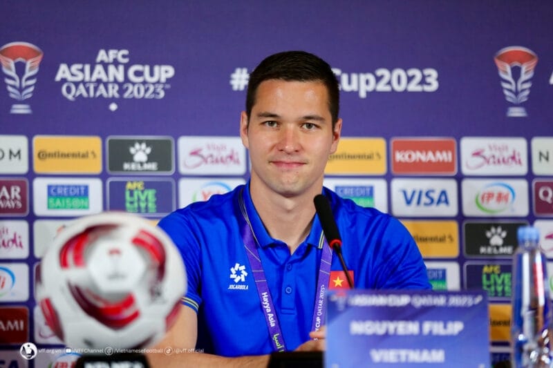 Nguyễn Filip tự tin giành chiến thắng trước Indonesia.