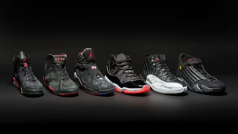 6 đôi giày Michael Jordan được bán với giá kỷ lục