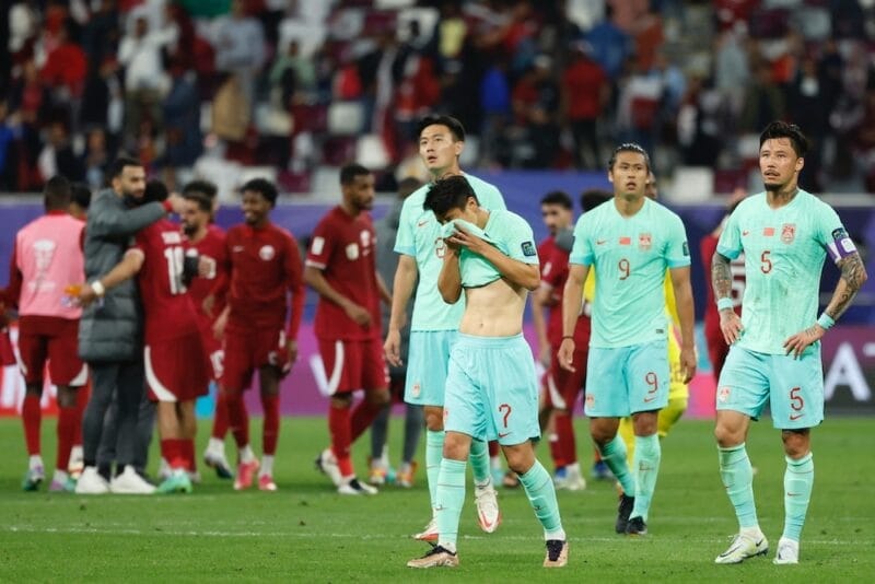 Trung Quốc giành được 2 điểm ở vòng bảng Asian Cup