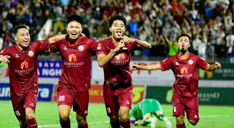 Kết quả bóng đá Bình Định vs Nam Định: Đức Chinh tỏa sáng, đội khách nhận kết đắng