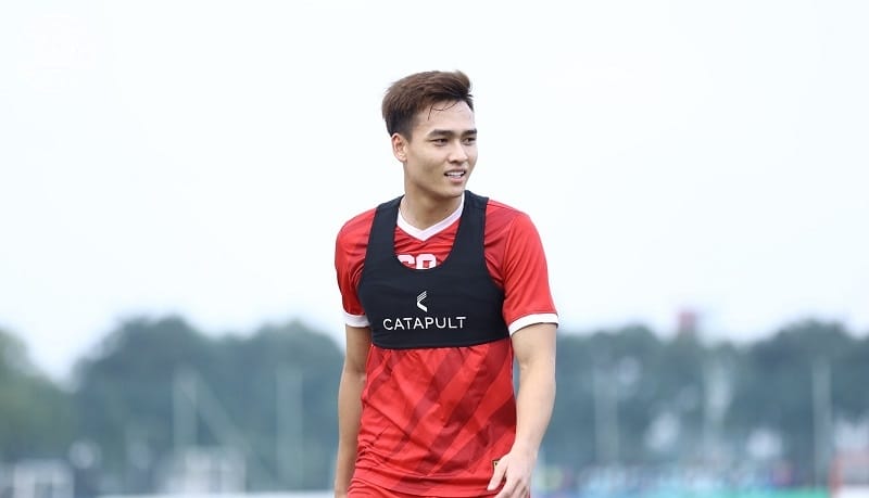 Bùi Hoàng Việt Anh là cầu thủ có mức “lót tay” cao nhất Việt Nam (Ảnh: Công An Hà Nội FC).