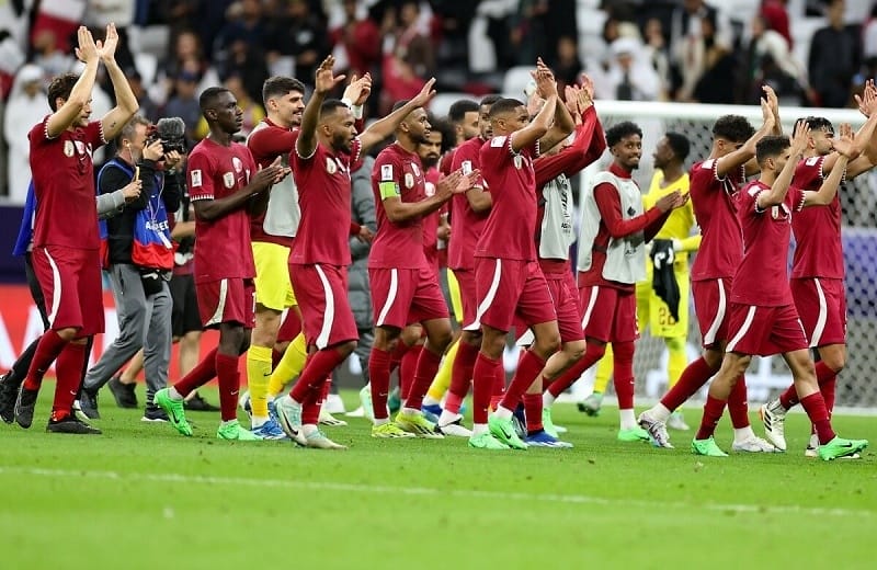 Qatar đang trên hành trình bảo vệ chức vô địch. (Ảnh: AFC)
