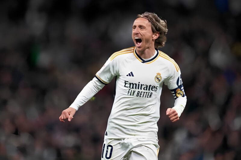 Luka Modric tỏa sáng giúp Real Madrid chiến thắng.