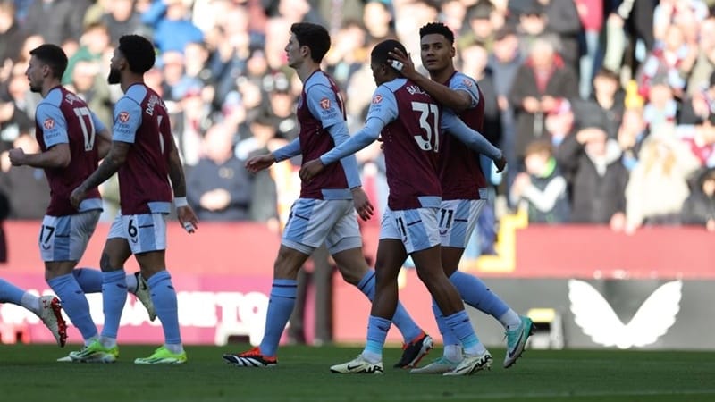 Kết quả bóng đá Aston Villa vs Nottingham: Mưa bàn thắng hấp dẫn, giữ vững top 4