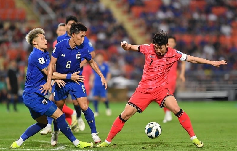 Kết quả bóng đá Thái Lan vs Hàn Quốc: Son Heung Min ghi bàn, Voi chiến bất lực
