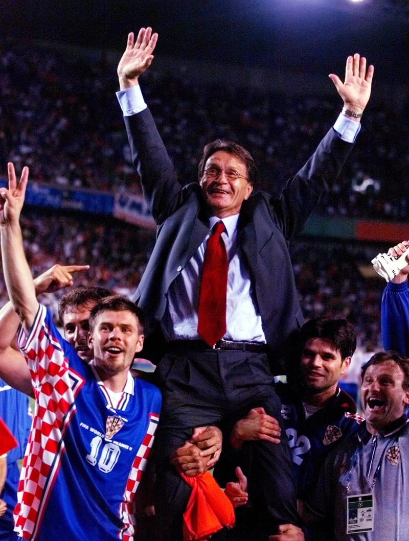 HLV Blažević cùng Croatia giành hạng 3 tại World Cup 1998