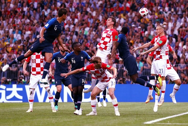 Croatia thua Pháp ở chung kết World Cup 2018