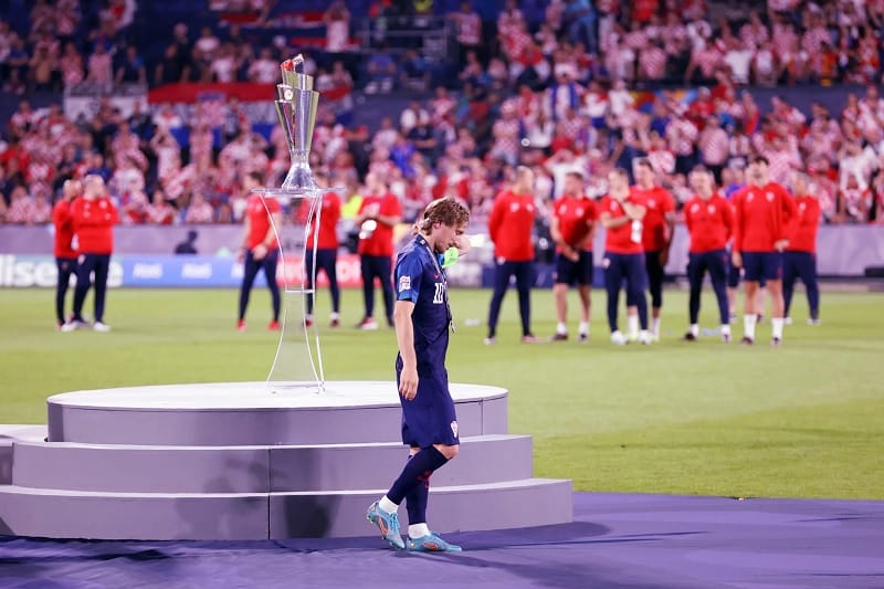 Modric và đồng đội về nhì ở UEFA Nations League 2023