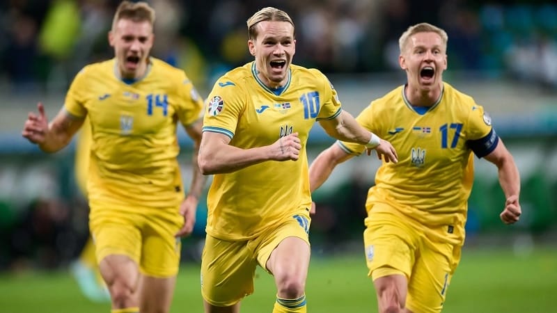 Mudryk đưa Ukraine đến Euro 2024