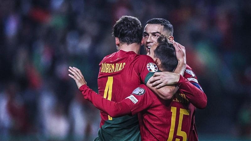 Bồ Đào Nha nằm ở bảng F cùng với Thổ Nhĩ Kỳ và Cộng hòa Séc