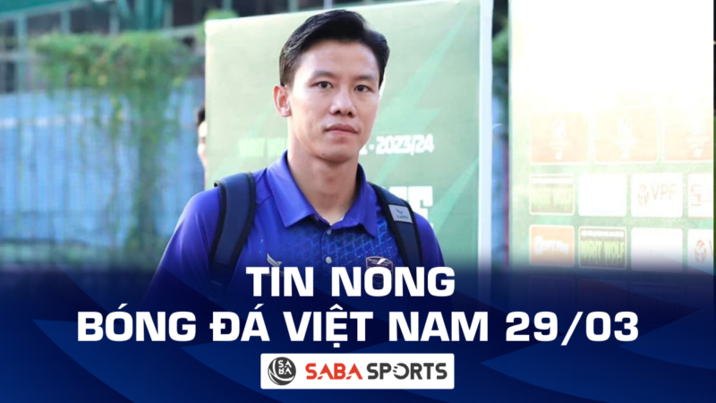 Tin nóng bóng đá Việt Nam hôm nay ngày 29/03: Song Hải trở lại, BLV Quang Huy có phát ngôn gây sốc
