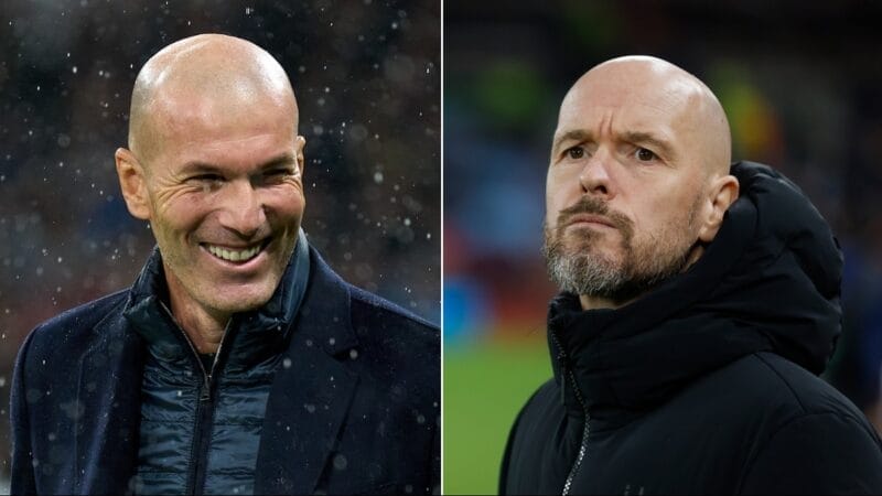 Zidane sẽ thay HLV Ten Hag tại Man United?
