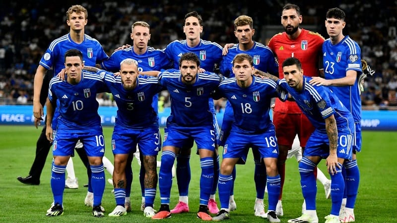 Đội hình Italy hiện nay không có quá nhiều ngôi sao