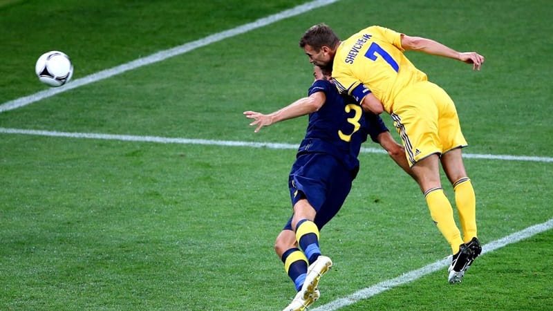 Ukraine thắng Thụy Điển 2-1