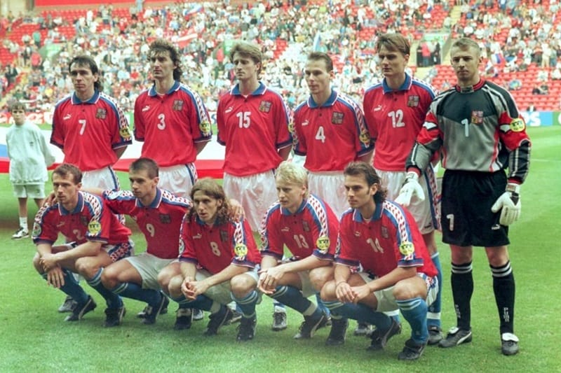 Đội hình “Nároďák” tại Euro 1996