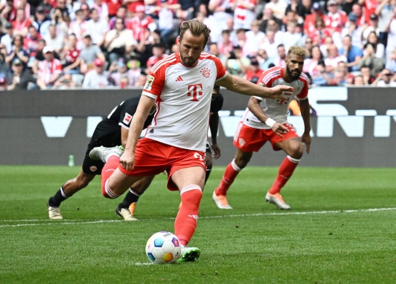 Harry Kane liên tục tỏa sáng dưới màu áo Bayern Munich.