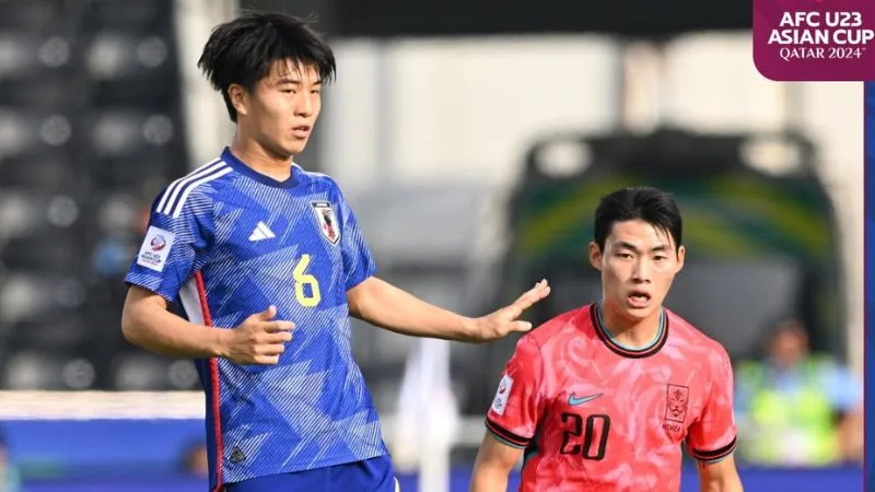 Kết quả bóng đá U23 Nhật Bản vs U23 Hàn Quốc: Nỗ lực bất thành, Samurai Xanh đụng độ chủ nhà ở tứ kết U23 châu Á