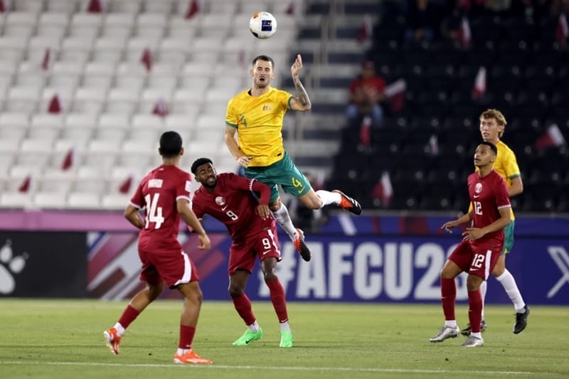 Kết quả bóng đá U23 Qatar vs U23 Úc: Nỗ lực bất thành, chia tay vòng bảng