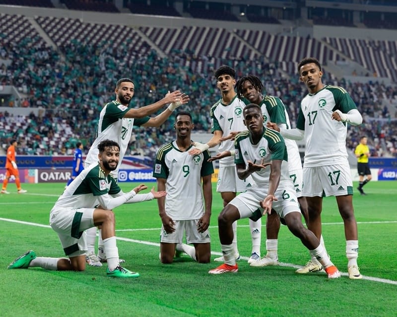 U23 Ả Rập Saudi trình diễn sức tấn công đáng sợ.