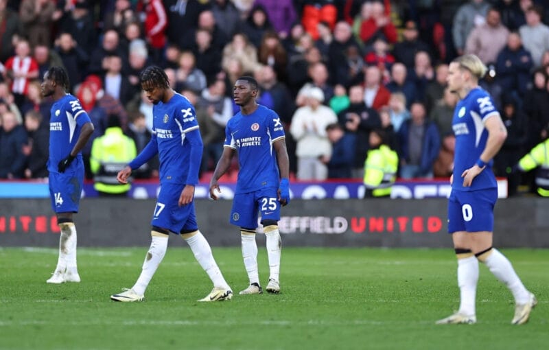 Chelsea gây thất vọng khi để Sheffield United cầm hòa.