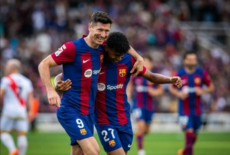 Kết quả bóng đá Barcelona vs Rayo Vallecano: Giữ vững ngôi á quân
