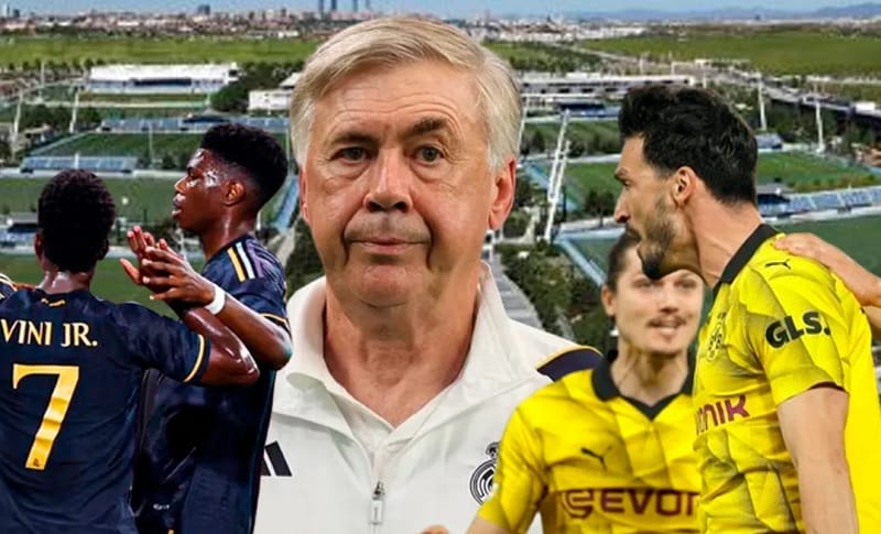 HLV Ancelotti: ‘Dortmund khiến tôi bất ngờ’