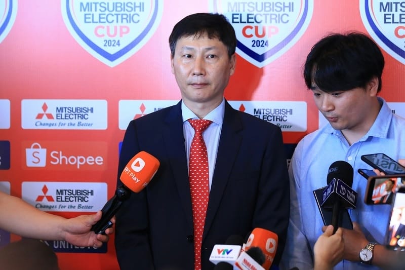 HLV Kim Sang-sik tự tin sau lễ bốc thăm AFF Cup 2024
