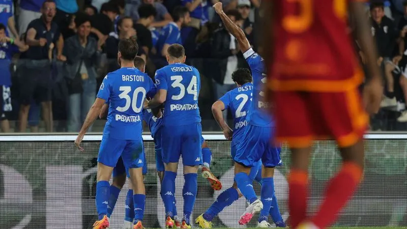 Kết quả bóng đá Empoli vs Roma: Vỡ òa phút bù giờ, đội nhà chính thức ở lại Serie A