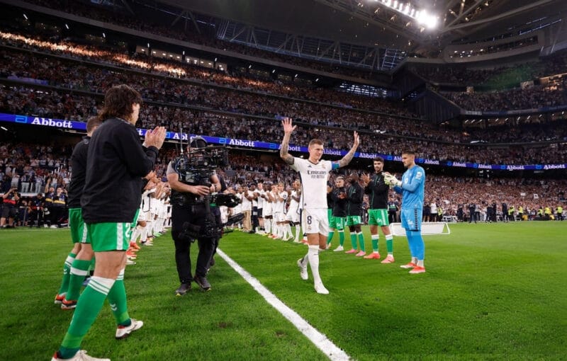 Kết quả bóng đá Real Madrid vs Real Betis: Lời chia tay dành cho Toni Kroos