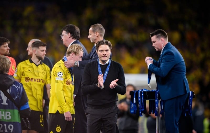BẤT NGỜ! Dortmund chia tay HLV Edin Terzic dù giành á quân Champions League