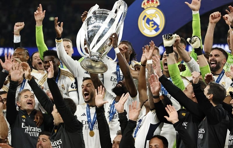 Real Madrid là nhà vô địch Champions League 2023/24.
