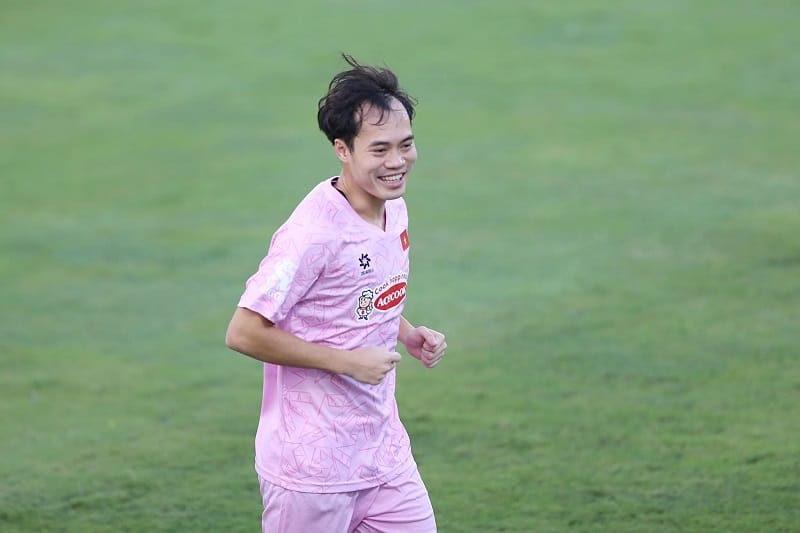 Văn Toàn khao khát giành chiến thắng trước Philippines (Ảnh: Thép Xanh Nam Định FC).