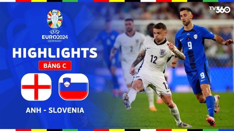 Highlights Anh vs Slovenia, vòng bảng Euro 2024