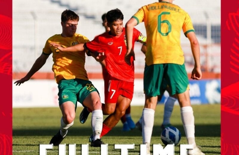 Kết quả U19 Myanmar vs U19 Úc: Chiến thắng nhẹ nhàng!