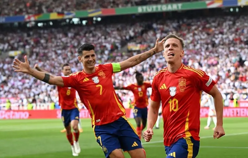 Kết quả bóng đá Tây Ban Nha vs Đức: Kịch tính hiệp phụ, La Roja gieo sầu cho chủ nhà