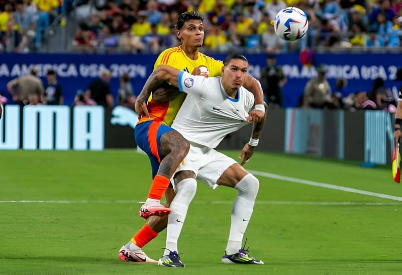 Kết quả bóng đá Uruguay vs Colombia: Nunez tịt ngòi, La Celeste nhận trái đắng dù hơn người