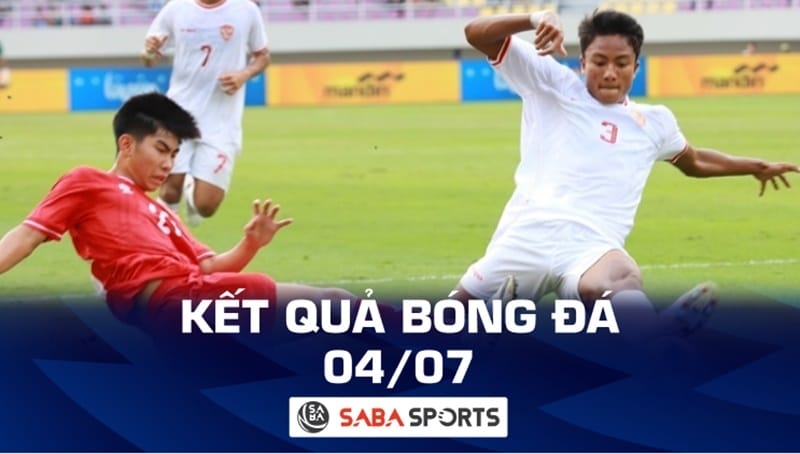 Kết quả bóng đá hôm nay 04/07: U16 Việt Nam thua đậm